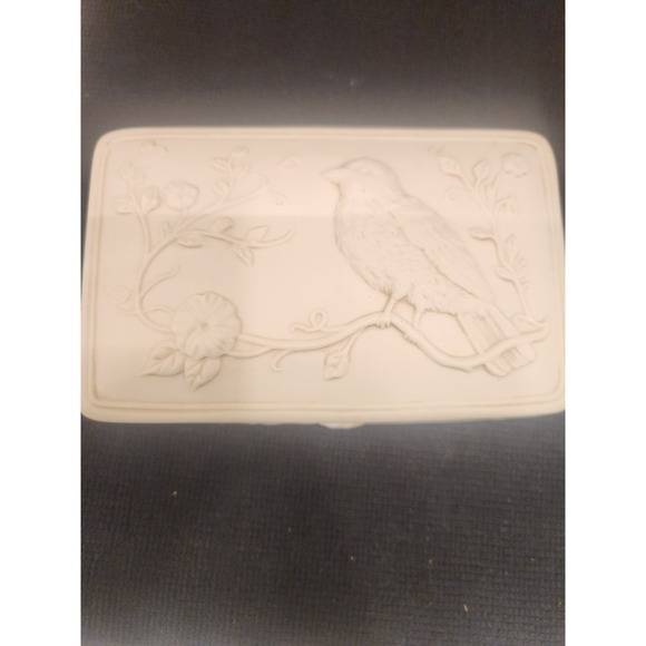 Vintage 2003 Sparrows Club Porcelain‎ Bird Music Trinket Box Plays "Ode to Joy" - Picture 7 of 13